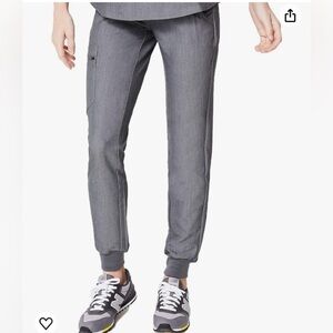 FIGS Zamora Jogger Graphite Scrub Pants Size S PO1670